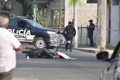 A tiros asesinan a motociclista en Ixtaczoquitlán sicarios se dieron