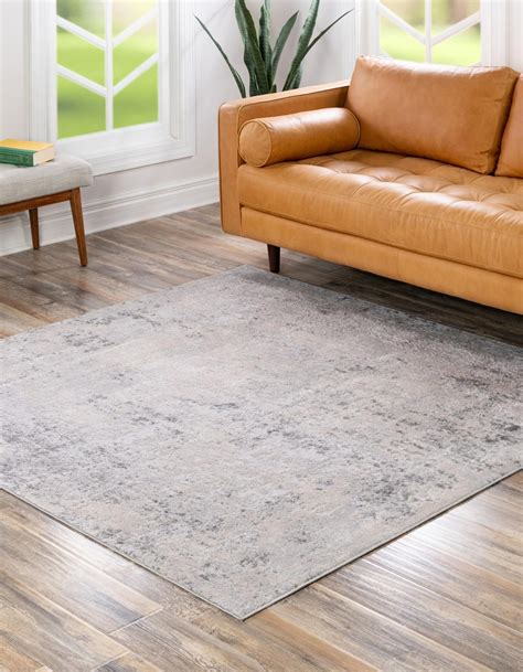 Gray 6 X 6 Caspian Square Rug