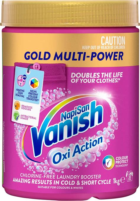 Vanish Napisan Gold Multi Power Stain Remover Laundry Booster Powder