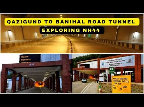 Qazigund Banihal Road Tunnel Nh Qazigund To Banihal Shahid Irshad