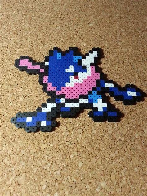 Greninja Bead Sprite Super Smash Brothers Pokemon Pokemon Bead Bead Sprite Pokemon