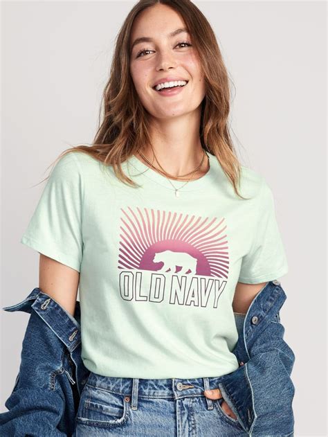 EveryWear Logo Graphic T-Shirt for Women | Old Navy | T shirts for ...