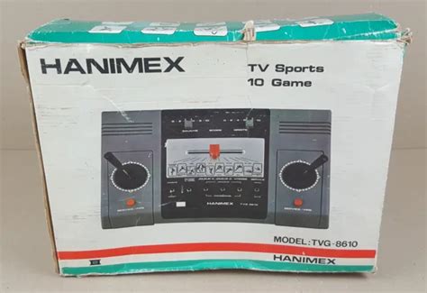 JEU VINTAGE HANIMEX TVG 8610 Boite Console De Jeu Video TVG 8610