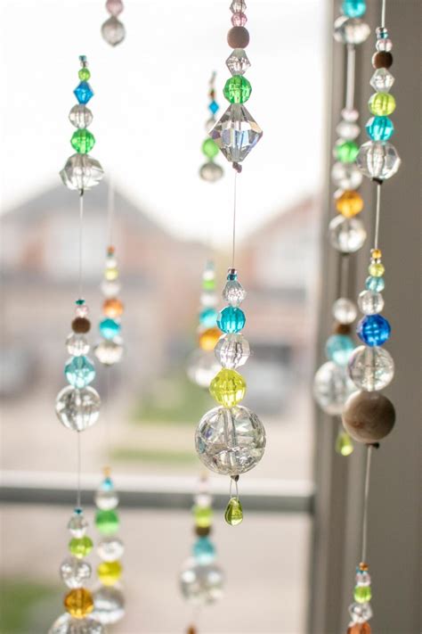 DIY Suncatchers with Glass Beads - Single Girl's DIY