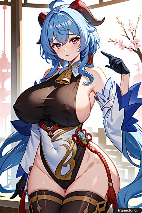 Hentai Busty Girl Ai Generated Big Breasts Breast Expansion Breasts Cleavage Female Only