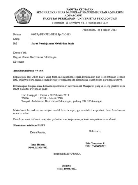 Detail Contoh Surat Pinjam Pakai Gedung Untuk Kantor Koleksi Nomer