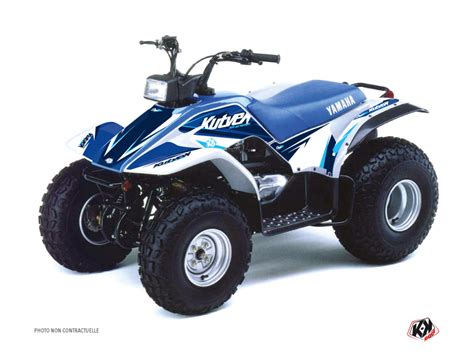 Yamaha Breeze Atv Stage Graphic Kit Blue Kutvek Kit Graphik