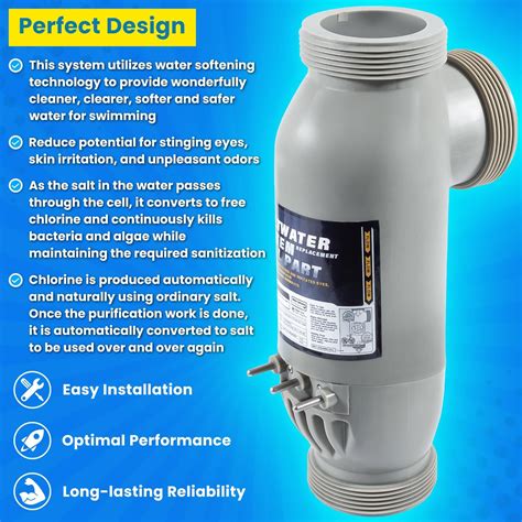 Jandy Salt Cell For Zodiac Jandy Aquapure Purelink