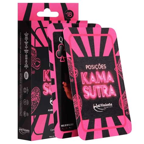 Liby Sex Shop Baralho Posi Es Kama Sutra Cartas La Pimienta