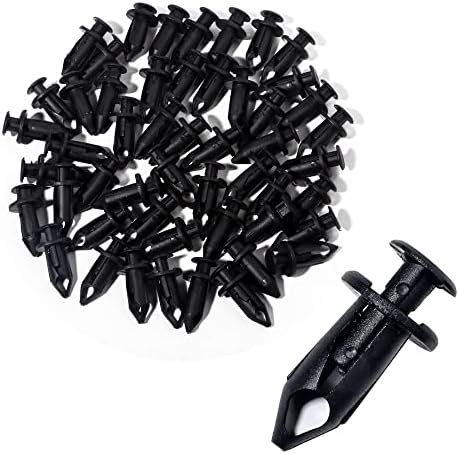 Banseko Pieces Plastic Black Fender Clipsnylon Plastic Fastener