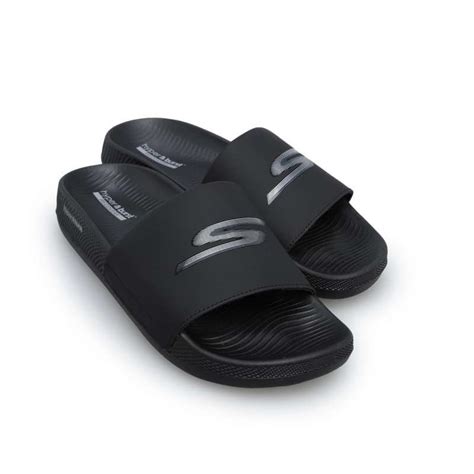 Promo Skechers Women Slides Hyper Sandal Wanita Ske140448bbk Diskon