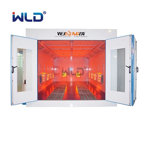 Wld8200l High Quality Car Spray Booth Baking Oven Auto Paint Booth Spray Booth With Lifter And