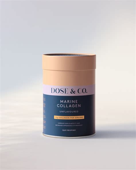 Marine Collagen Peptide Powder | Dose & Co | United Kingdom