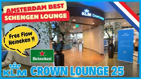 Klm Crown Lounge New Renovation Ams Schiphol Airport Best