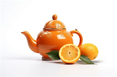 Premium Ai Image Orange Drink Container