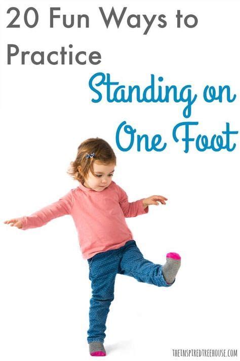 20 Creative Ways To Practice Single Leg Stance Exercise For Kids