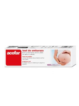 Acofar Test De Embarazo 1 Unidad