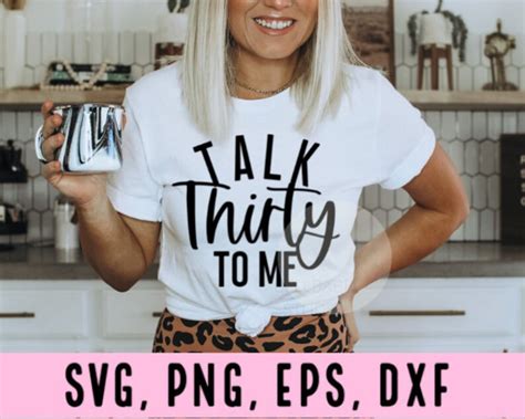 Talk Thirty To Me Svg Thirty Crew Svg Birthday Party Shirts Etsy