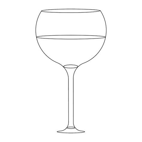 Premium Vector Vector Continuous One Line Drawing Of Cheers Wine