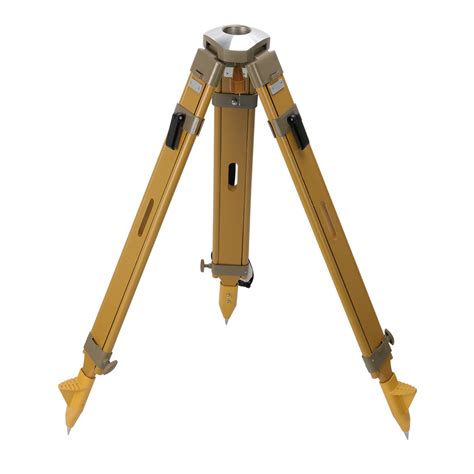 Factory Price Land Surveying Wooden Tripod for Total Station Survey ...