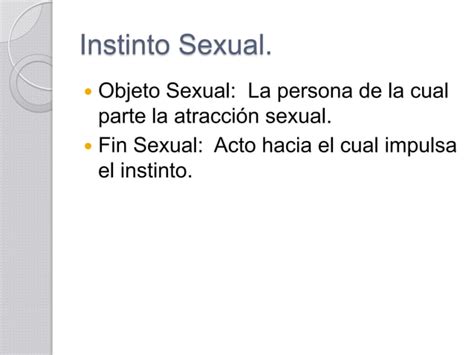 Tres Ensayos Para Una TeoríA Sexual PPT