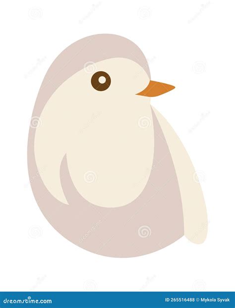 Cute Birds Flat Icon Bird Nests Stock Vector - Illustration of