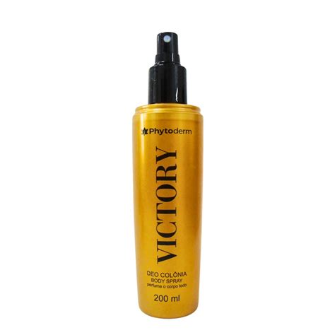 DEO COLÔNIA BODY SPRAY PHYTODERM VICTORY 200ML Teruya Cosméticos e