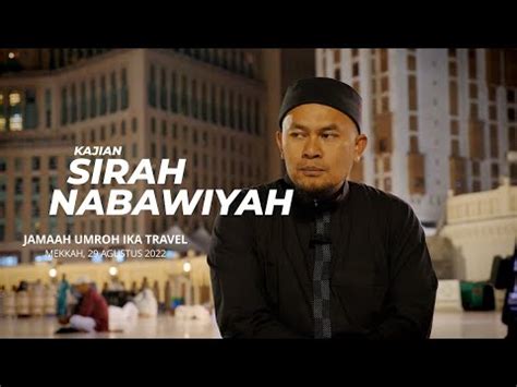 Kajian Sirah Nabawiyah Di Rooftop Masjidil Haram Ustadz Alfin Shahih