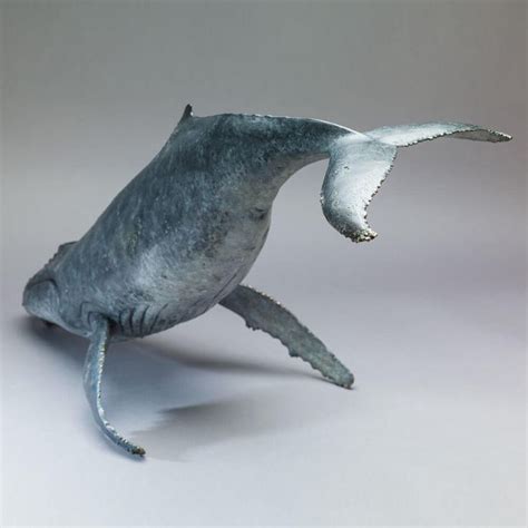 Humpback Whale By Nick Bibby 1 20th Scale Bronze Whale Sculpture