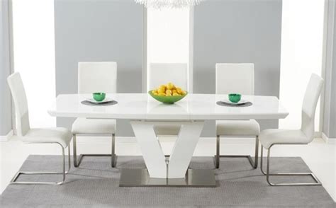 The Best Oval White High Gloss Dining Tables