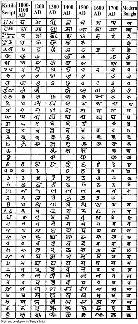 Bangla Script Photo And Description