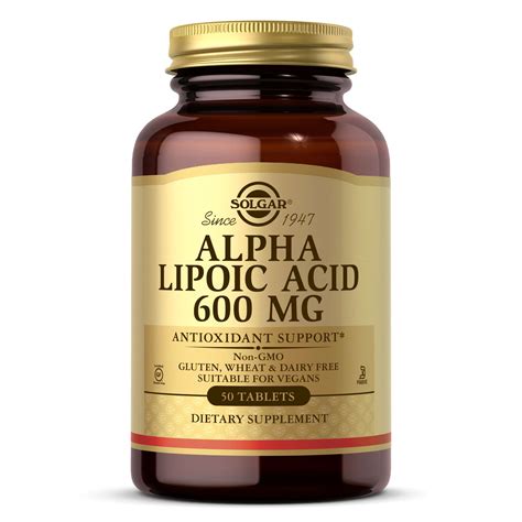 Willner Chemists Solgar Xxxalpha Lipoic Acid Mg