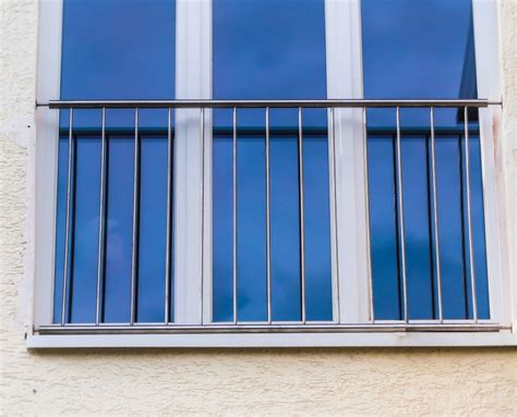 Französischer Balkon aus Edelstahl Absturzsicherung JPS Metalldesign