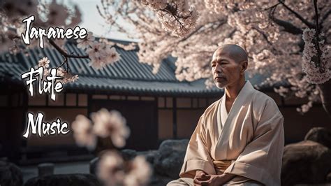 Zen In The Cherry Blossom Garden Japanese Flute Music Japanese Zen Music For Meditation