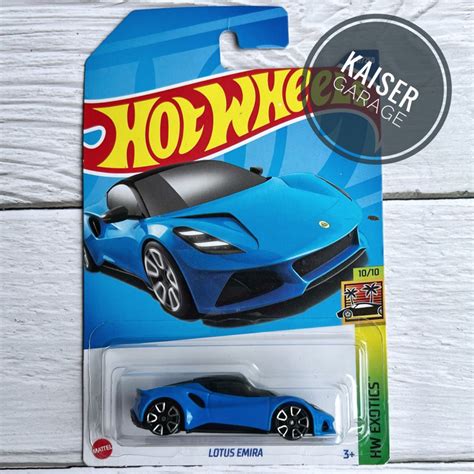 Hot Wheels Lotus Emira Blue Shopee Malaysia