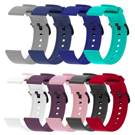 Watch Strap Mm Silicone Strap For Xiaomi Huami Amazfit Bip Smartband