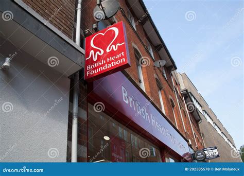 The British Heart Foundation Charity Shop In Oxford In The United