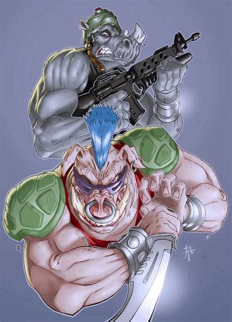 Bebop And Rocksteady Bebop And Rocksteady Tmnt Artwork Tmnt Art