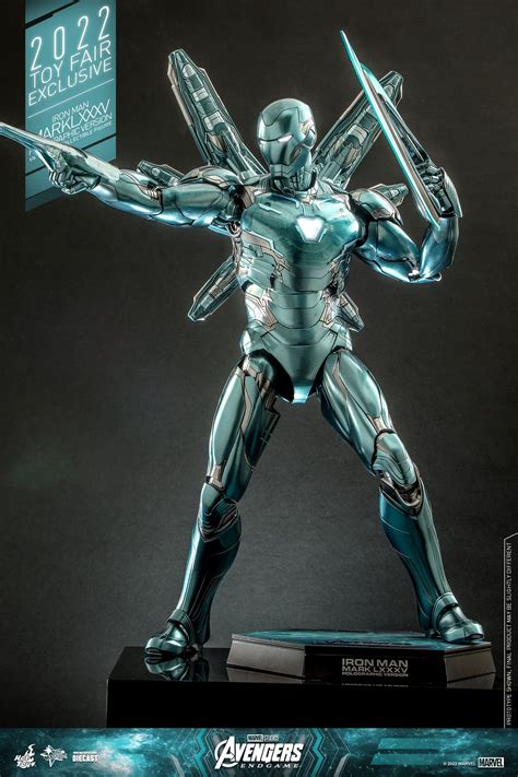 Hot Toys MMS D Avengers Endgame Iron Man Mark LXXXV Holographic Version Hot Toys
