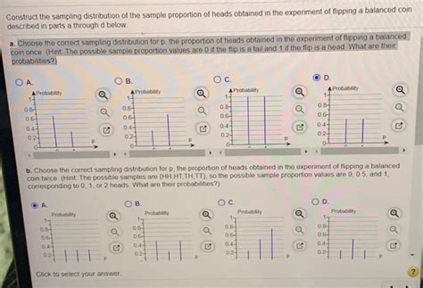 Solved Construct The Sampling Distribution Of The Sample