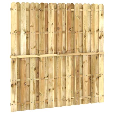 vidaXL Panneau de clôture Bois de pin imprégné 180x180 cm vidaXL fr