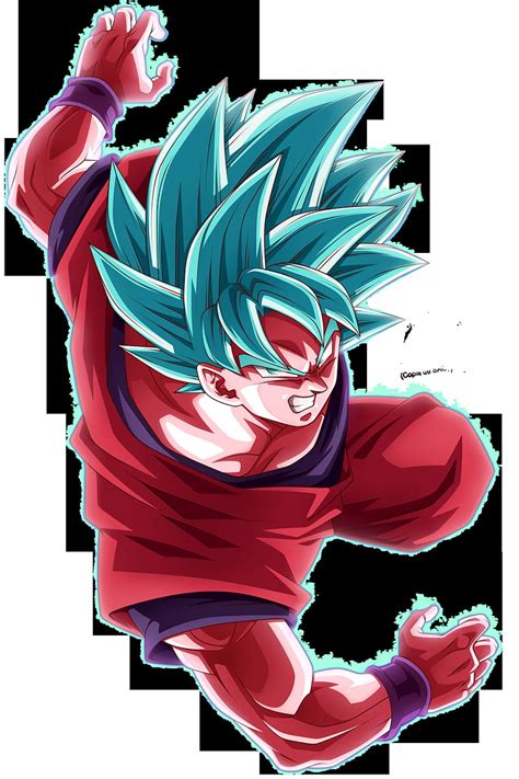 Kaioken Blue Goku An Edit By Nekoar Dbz Red And Blue Goku Hd