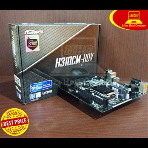 Jual MAINBOARD MOTHERBOARD ASROCK H310CM HDV Di Seller HOKI ABADI