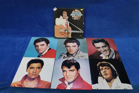 Lot ELVIS PRESLEY GREATEST HITS LP BOX SET