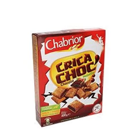 Cereais crica choc c chocolate e avelã CHABRIOR Nutripédia