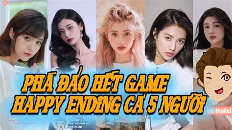 Love Is All Around 3 Phá đảo game và cái kết Happy Ending 6 người