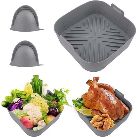 Air Fryer Silicone Pot Pi Ces Air Fryer Accessoires Cm Accessoires