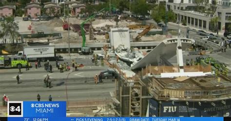 Five Years Since Tragic Fiu Pedestrian Bridge Collapse Cbs Miami