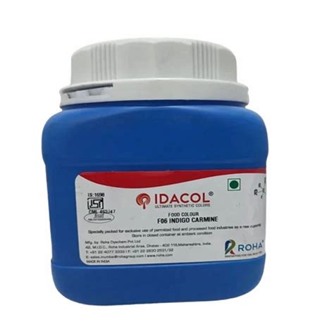 Green Gram Idacol F Indigo Carmine Food Colour At Best Price In