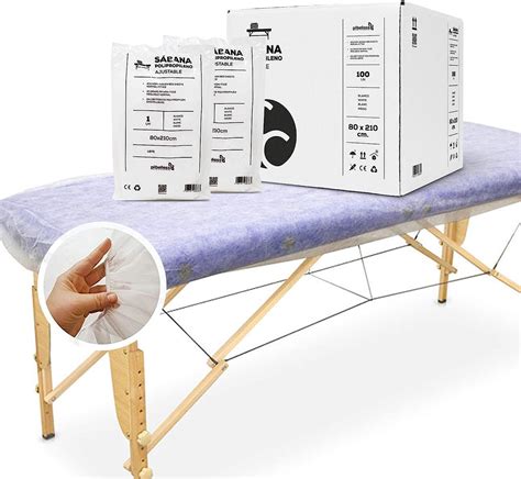 einweg spannlaken für massageliegen TNT 80 x 210 cm 100 stück